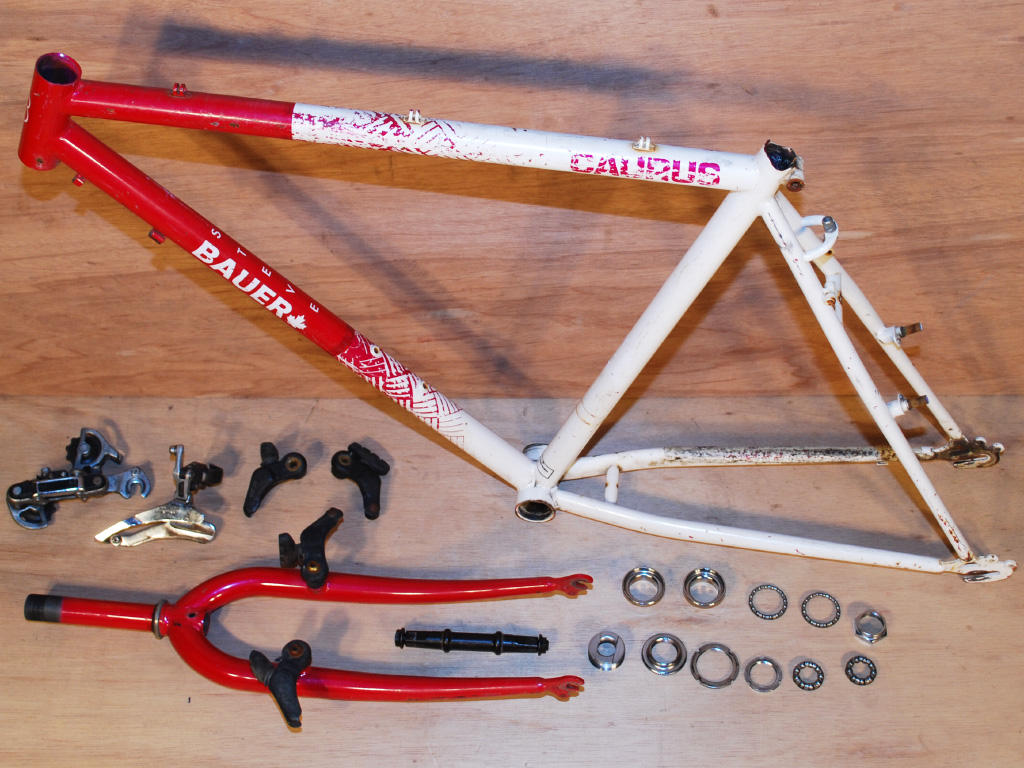TradeWinds Recumbent Tandem - frame parts